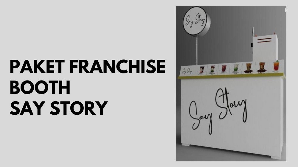 Paket Franchise Booth say story